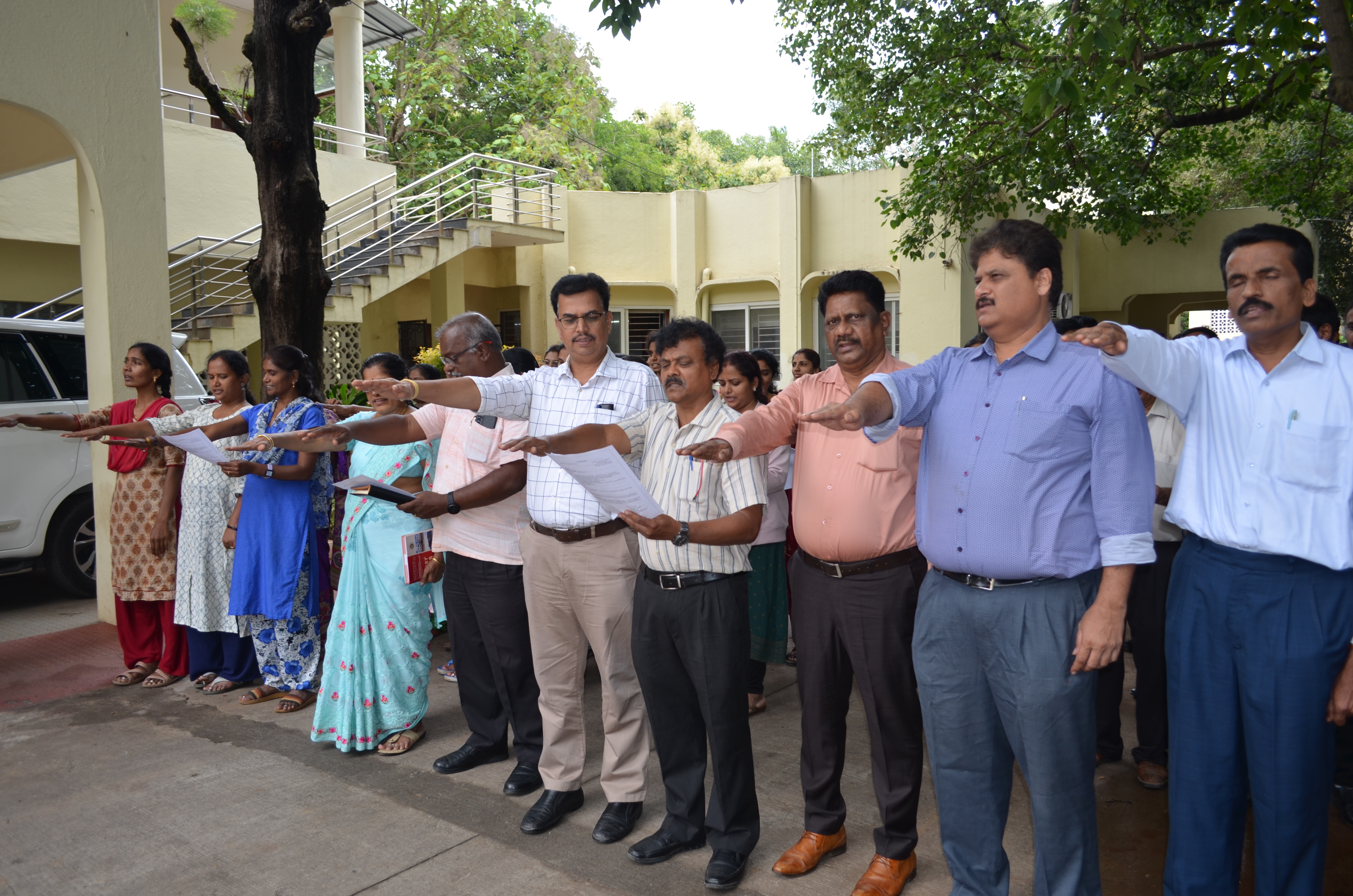 Anti-Terrorism Day is Observed  the employees of KSPH & IDCL